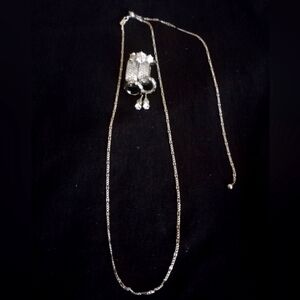 Brand New 5 Piece Jewelry Set....1 Necklace, 1 Ring, and 3 pairs of Earrings